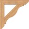 Ekena Millwork Funston Slat Smooth Bracket w/ Offset Brace, Western Red Cedar, 7 1/2"W x 38"D x 38"H BKT0806X38X38FST06SWR - alternate 4